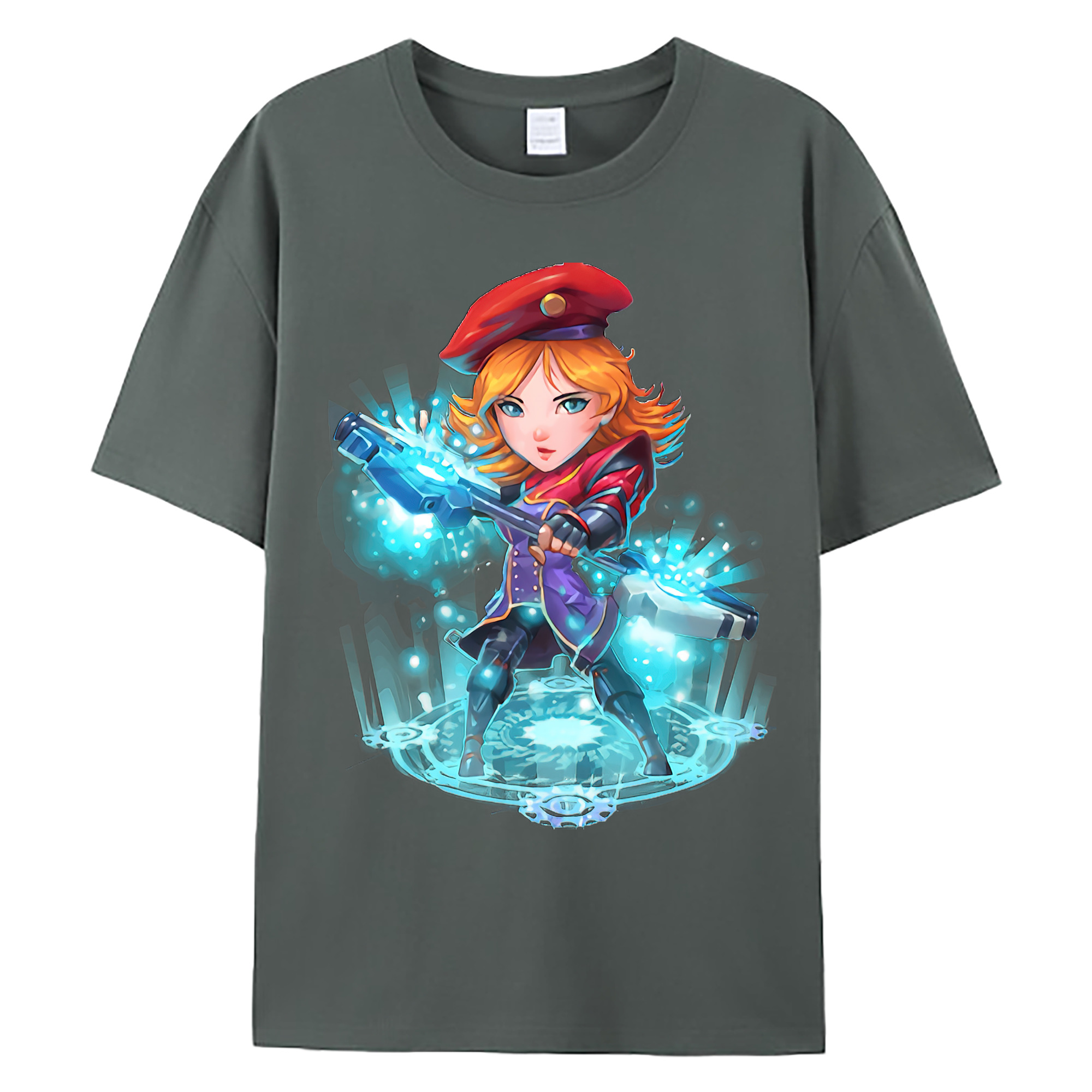 （画像用） リーグ・オブ・レジェンド League of Legends LOL 綿100％ メンズ半袖Tシャツ｜肌触りやわらか＆通気性